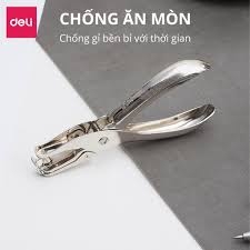 Kìm bấm lỗ cầm tay deli E0114