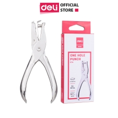Kìm bấm lỗ cầm tay deli E0114