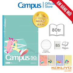 Vở campus B5DL 80 trang - C50-Y