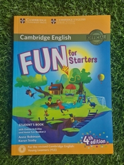 Bộ sách Cambridge Fun for Starters, Movers, Flyers
