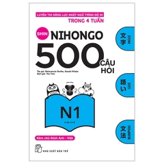 Shin Nihongo 500 Câu Hỏi N1