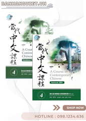 Giáo trình tiếng Trung đương đại - Tập 4 ( SGK + BT)  Bản Trung - Anh