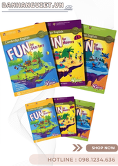 Bộ sách Cambridge Fun for Starters, Movers, Flyers