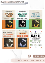 Combo Minna No Nihongo Sơ Cấp 1 (Sử dụng cho người bắt đầu học) -Trình Độ N5