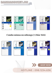 Minna no Nihongo Sơ Cấp 2 -Trình Độ N4 (Bản mới) - Trọn bộ 8 cuốn