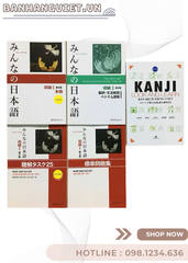 Combo 5 Cuốn Minnano Nihongo Sơ Cấp 1 Trình Độ N5 - Cho Người Mới Bắt Đầu Học Tiếng Nhật (Bản Mới)