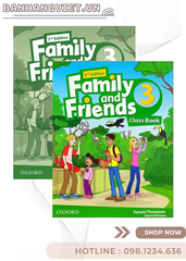 Family and friends 3 - 2nd ( Classbook + workbook)