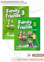Family and friends 3 ( Classbook + Workbook)