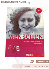 Combo Sách Menschen A1 ( Arbeitsbuch + Kursbuch) - Sách in offset bản mầu.