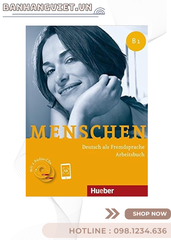 Combo Sách Menschen B1 ( Arbeitsbuch + Kursbuch) - Sách in offset bản mầu.