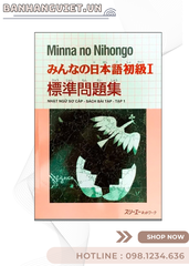 Minna no nihongo 1 - Combo 3 cuốn ( Giáo trình, Bản dịch, Bài tập)
