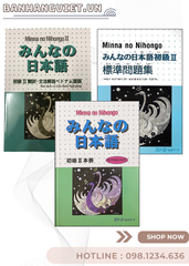 Minna no nihongo 2 - Combo 3 cuốn ( Giáo trình, Bản Dịch, Bài Tập)