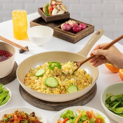 Chảo xào vân đá LUNA AmerCook 28cm