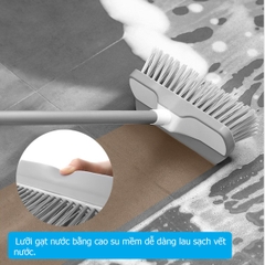 Bàn chải chà sàn kiêm gạt nước cán có thể kéo dài Fasola YF287