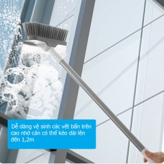 Bàn chải chà sàn kiêm gạt nước cán có thể kéo dài Fasola YF287