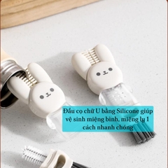 Bàn chải đa năng 4in1 hình thỏ Fasola DZ772