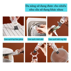 Bàn chải đa năng 4in1 hình thỏ Fasola DZ772