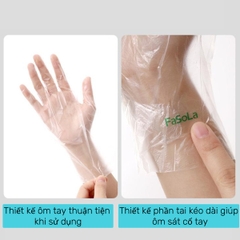 Găng tay dùng 1 lần pack 100 Fasola ZF116
