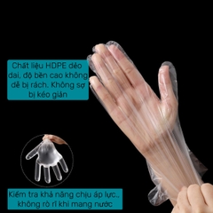 Găng tay dùng 1 lần pack 100 Fasola ZF116
