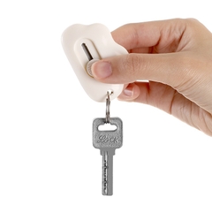Dao rọc giấy mini kiêm móc chìa khóa nhiều hình dạng màu sắc Fasola DZ533