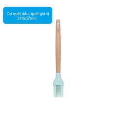 Dụng cụ nấu ăn Silicone cán gỗ sồi SH121