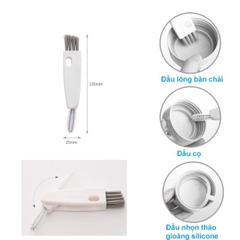 Bàn chải cọ vệ sinh rãnh nhỏ Fasola QJ012