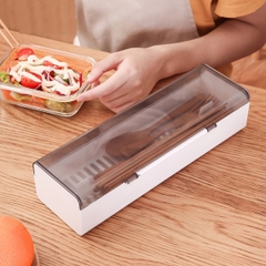 Hộp đựng muỗng đũa bằng nhựa Fasola SH177