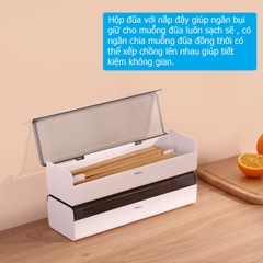 Hộp đựng muỗng đũa bằng nhựa Fasola SH177