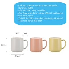 Ly nhựa PP 350ml Fasola YF335