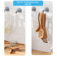 Móc treo xoay đa năng 6 chấu Fasola YL045
