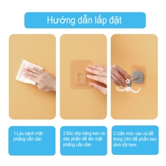 Móc treo xoay đa năng 6 chấu Fasola YL045