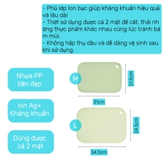 Thớt nhựa kháng khuẩn Fasola SH382