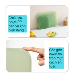 Thớt nhựa kháng khuẩn Fasola SH382