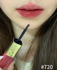Son Kem Dior Rouge Dior Sequin Liquid Duo Holiday Limited Edition 720 - Spectacular Icone Màu Hồng Đất