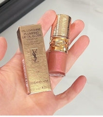 Son Dưỡng Môi YSL Loveshine Plumping Lip Oil Gloss Limited 12 Honey Moon - Fullbox
