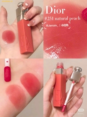 Son Dior Addict Lip Tattoo 251 Natural Peach – Cam Đào Unbox