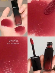 Son Kem Chanel 72 Iconique – Rouge Allure Laque Màu Đỏ Hồng Đất