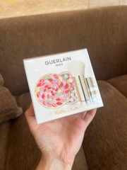 Phấn Phủ Ngọc Trai Guerlain Meteorites Duo 02 Cool Rose Kèm Cọ