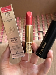 Son Lancôme L'Absolu Rouge Cream 120 - Call Me Sienna - Màu Nâu Cam Đất