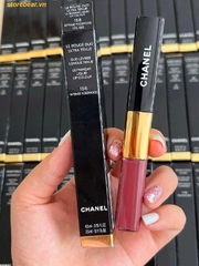 Son Kem Chanel Le Rouge Duo Colour 156 Intense Rosewood Ultra Tenue Liquid Lip Gloss Màu Hồng Đậm
