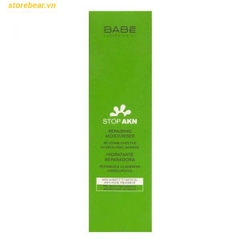 Kem phục hồi ngăn ngừa mụn Babe Stop AKN Repairing Moisturiser 50ml