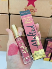Son Kem Too Faced Melted Matte Liquified Long Wear Lipstick Poppin' Corks - Fullbox