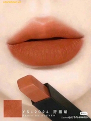 Son YSL Rouge Pur Couture The Slim 2024 Fiery Vermillion - Fullbox