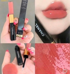 Son Kem Chanel Le Rouge Duo Ultra Tenue Ultrawear Liquid 154 Intense Caramel - SKU: Chanel_LiquidBrown_154