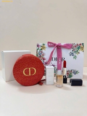Set quà Dior gồm Túi - Nước Hoa - Son - Set Dior Túi đỏ