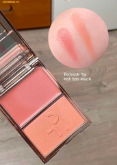 Phấn má hồng Patrick TA Double Take Cream & Powder Blush - Fullbox