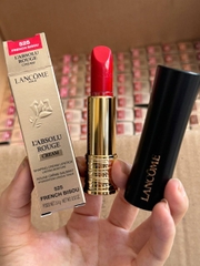 Son Lancôme L'Absolu Rouge 525 Cream French Bisou - Màu Đỏ Thuần Sang Chảnh