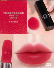 Son Dior Rouge 720 Icone Velvet – Limited Edition Miss Dior Đỏ Hồng Đất