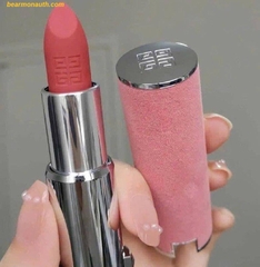 Son Givenchy Le Rouge Sheer Velvet Màu 27 Rouge Infusé Màu Hồng Đất fullbox minisize