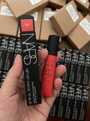 Son Kem Nars Air Matte Lip Color 373 Feisty - Màu Cam Hồng Đào San Hô - fullbox